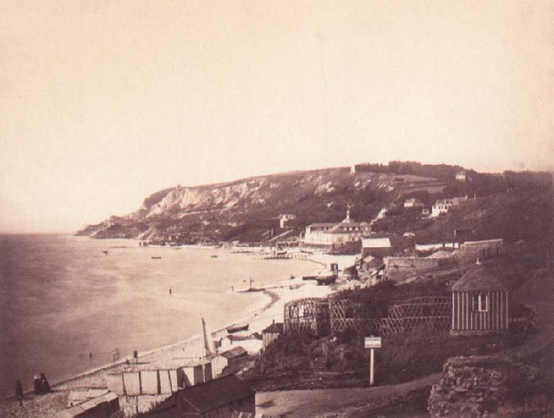 Gustave Le Gray Beach at Sainte-Adresse oil painting picture